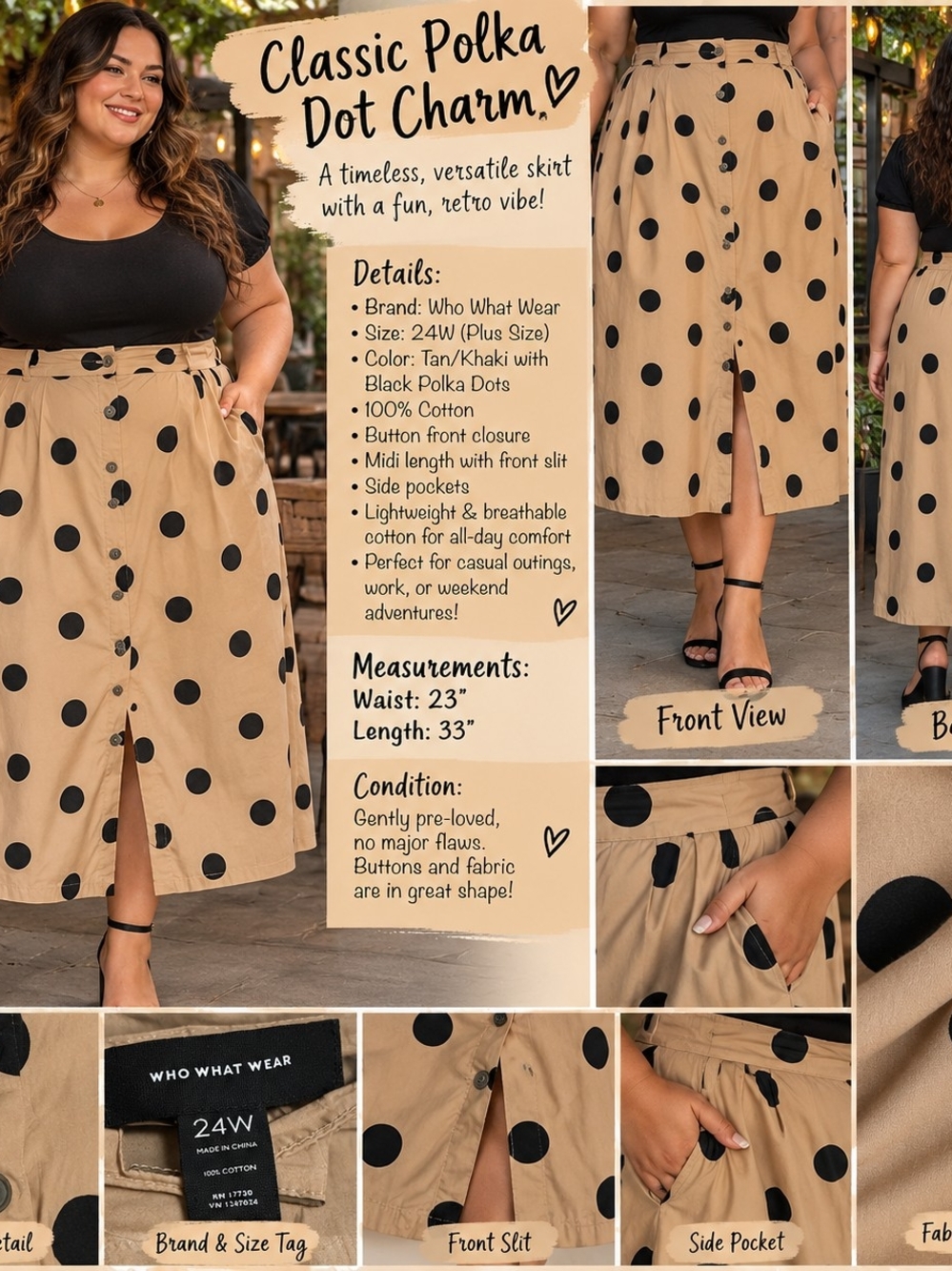 P71 🖤 Polka Dot Perfection 🖤 24w